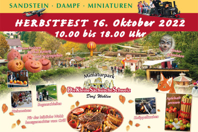 Herbstfest im Miniaturpark (Sonntag, 16.10.2022)